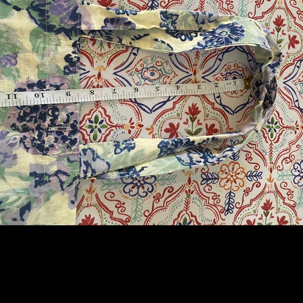 ROUJE FLORAL TOTE BAG - Picture 5 of 5